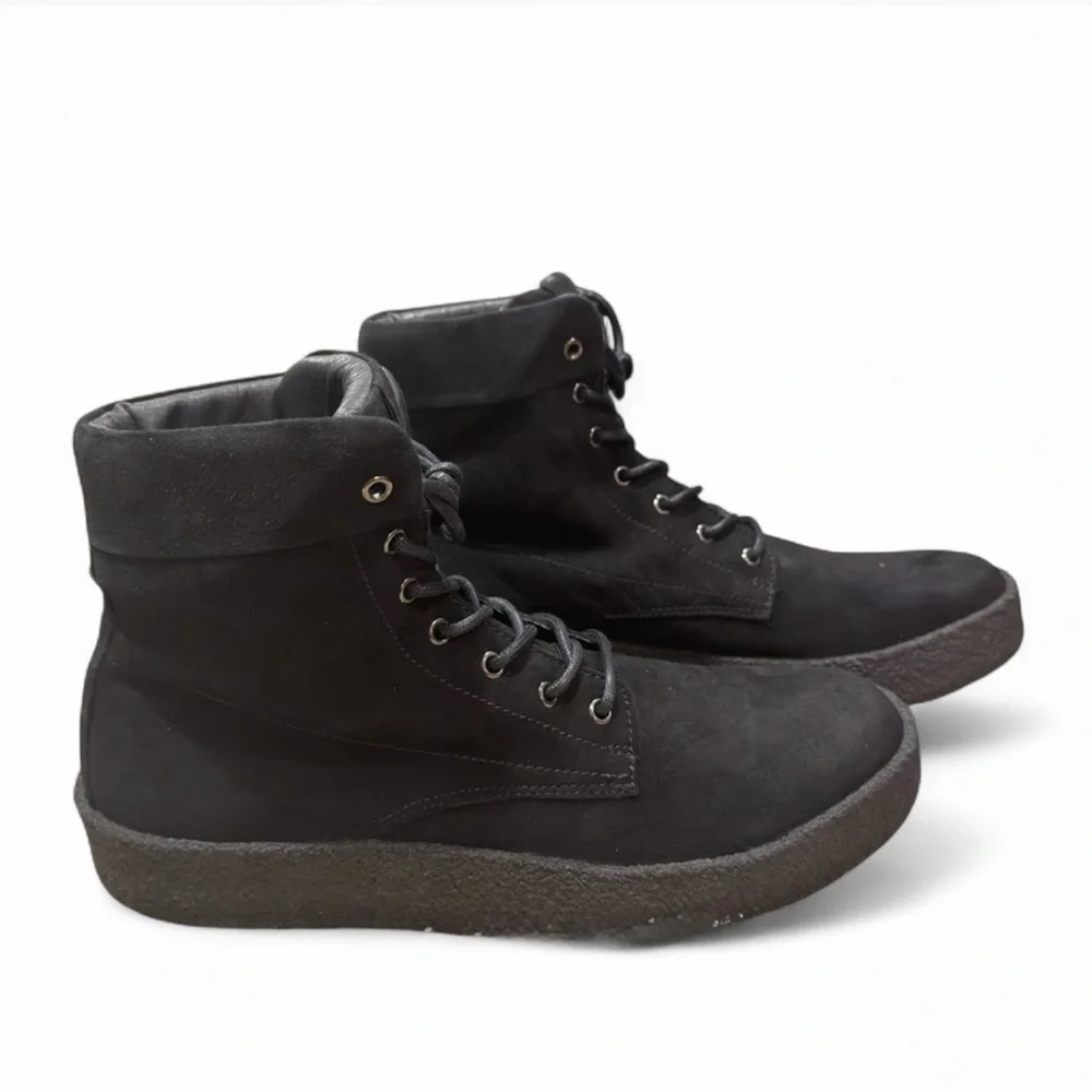 AllSaints ‘Kip’ Suede Hi-Top Lace-Up Boots Size US Men’s 10